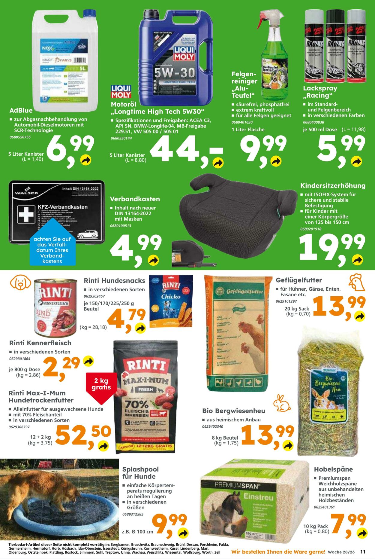 Prospekt Globus Baumarkt 05.07.2026 - 11.07.2026