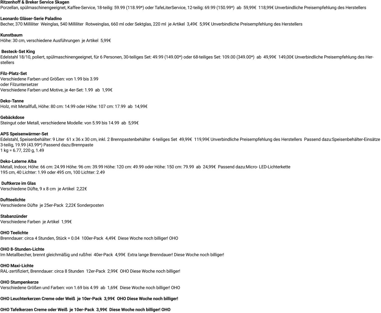 Prospekt Globus 03.11.2025 - 08.11.2025