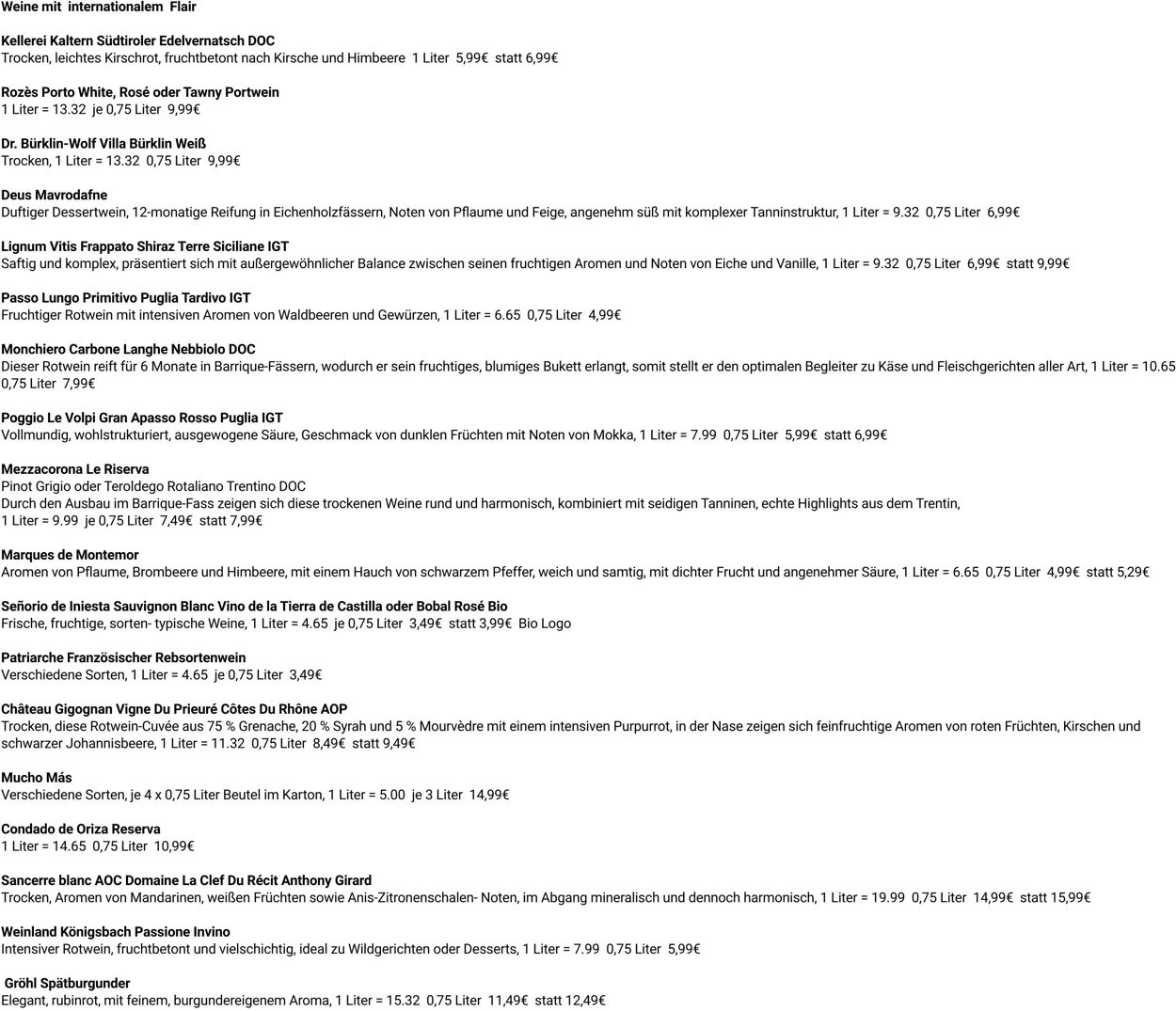 Prospekt Globus 27.10.2025 - 01.11.2025