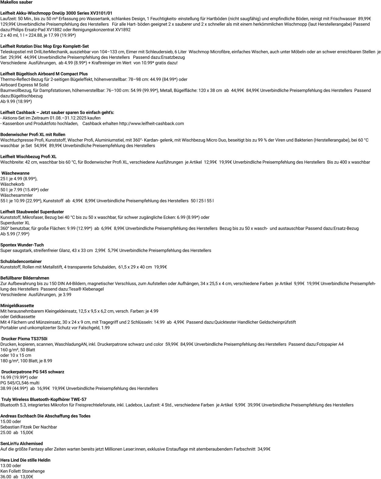 Prospekt Globus 03.11.2025 - 08.11.2025
