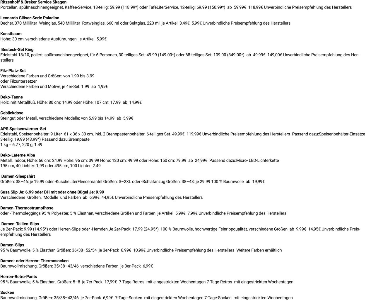 Prospekt Globus 27.10.2025 - 01.11.2025