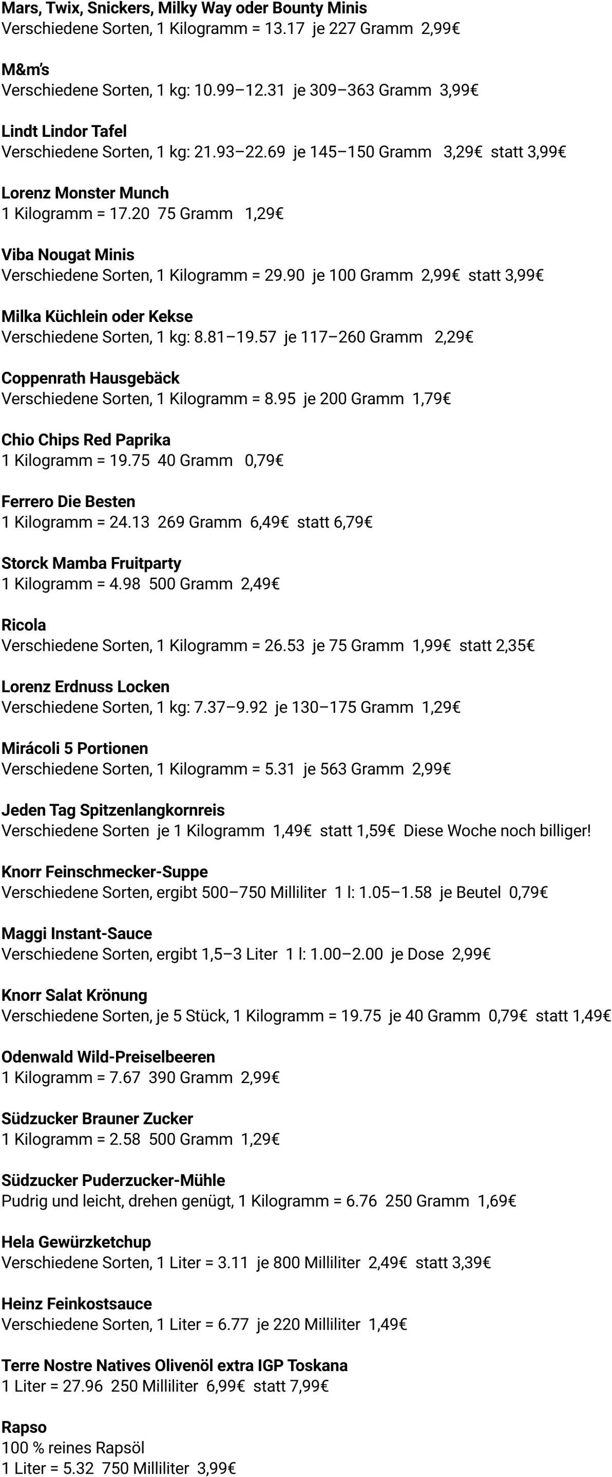 Prospekt Globus 27.10.2025 - 01.11.2025