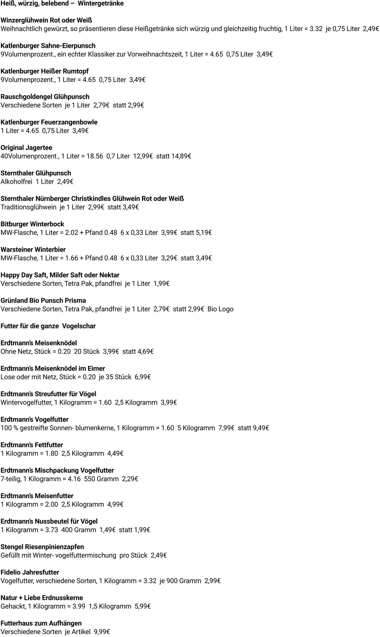 Prospekt Globus 27.10.2025 - 01.11.2025