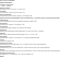 Prospekt Globus 27.10.2025 - 01.11.2025