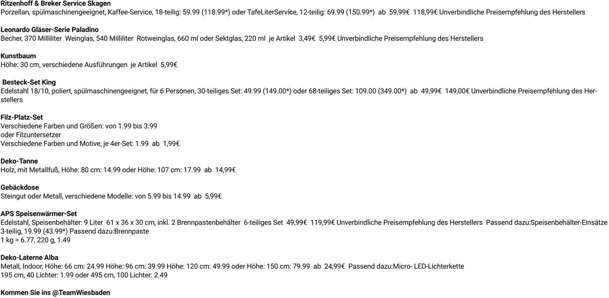 Prospekt Globus 03.11.2025 - 08.11.2025