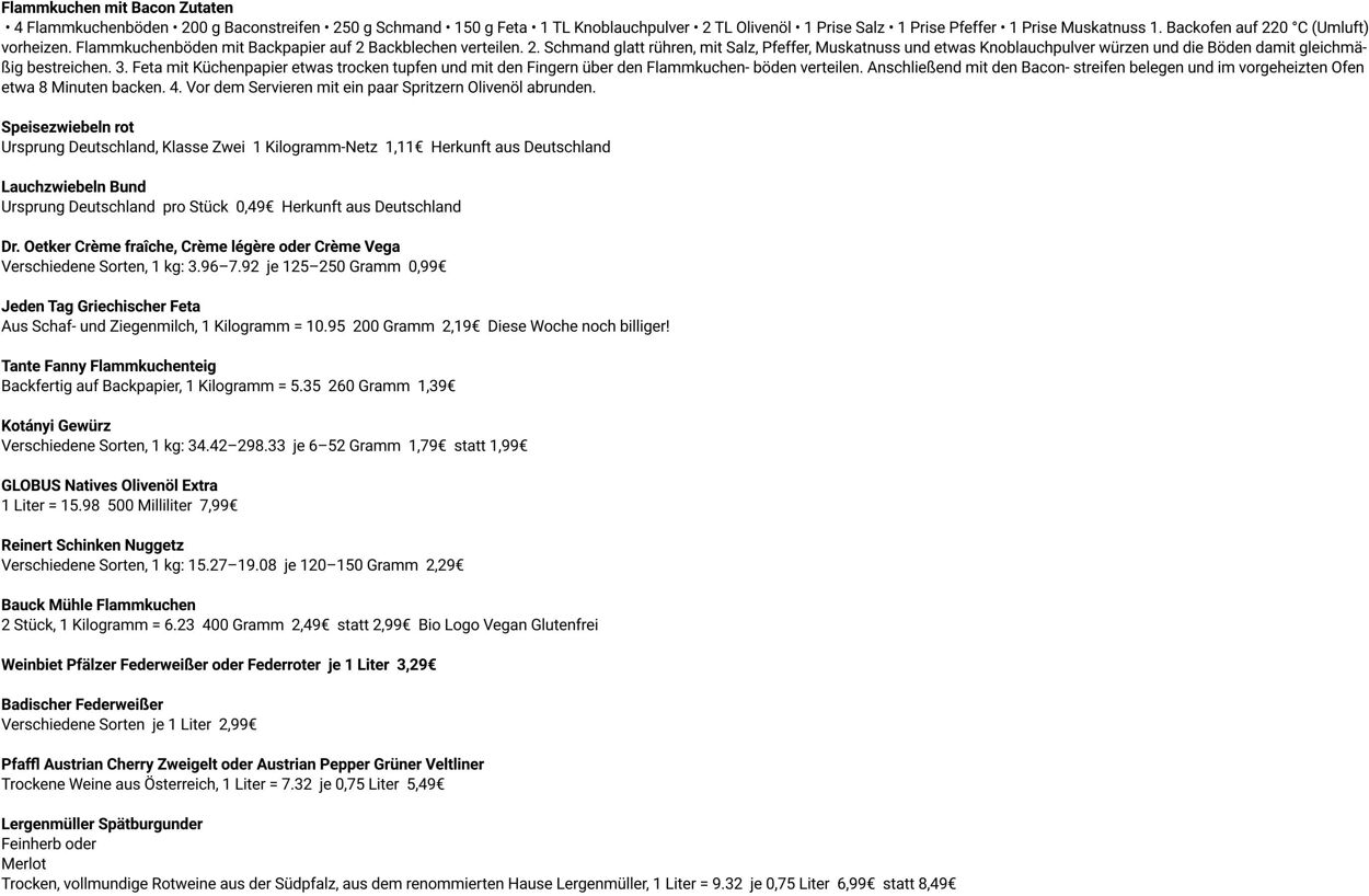 Prospekt Globus 15.09.2025 - 20.09.2025