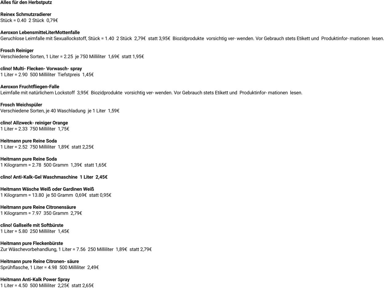 Prospekt Globus 22.09.2025 - 27.09.2025