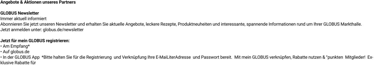 Prospekt Globus 22.09.2025 - 27.09.2025