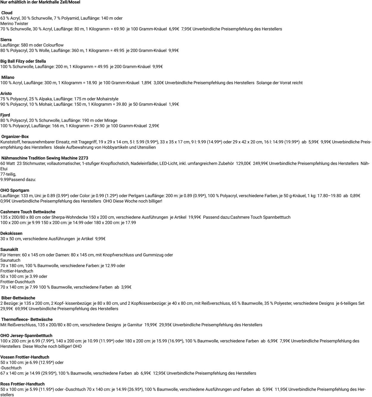 Prospekt Globus 27.10.2025 - 01.11.2025
