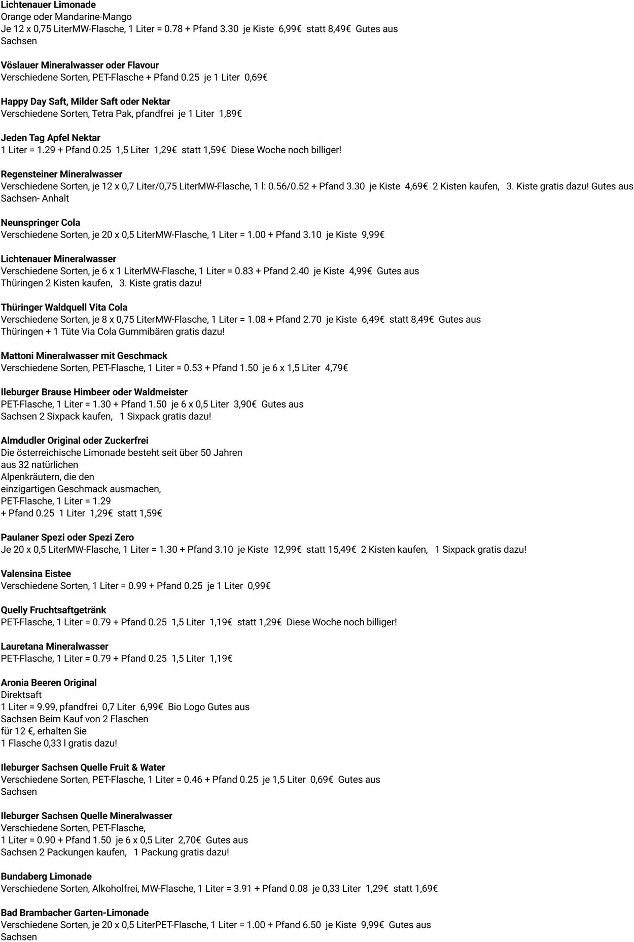 Prospekt Globus 08.09.2025 - 13.09.2025