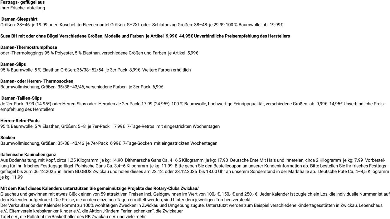 Prospekt Globus 03.11.2025 - 08.11.2025