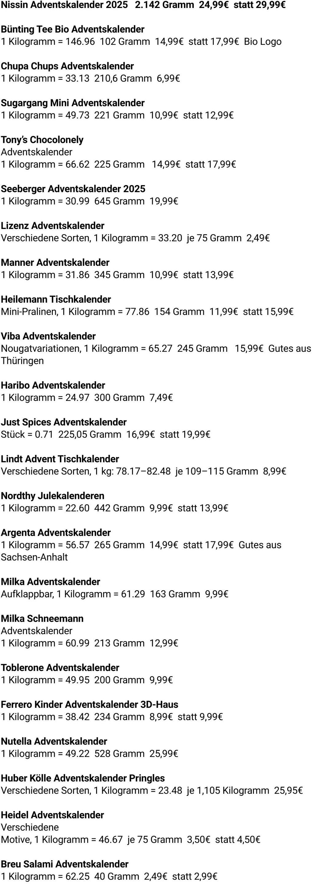 Prospekt Globus 03.11.2025 - 08.11.2025