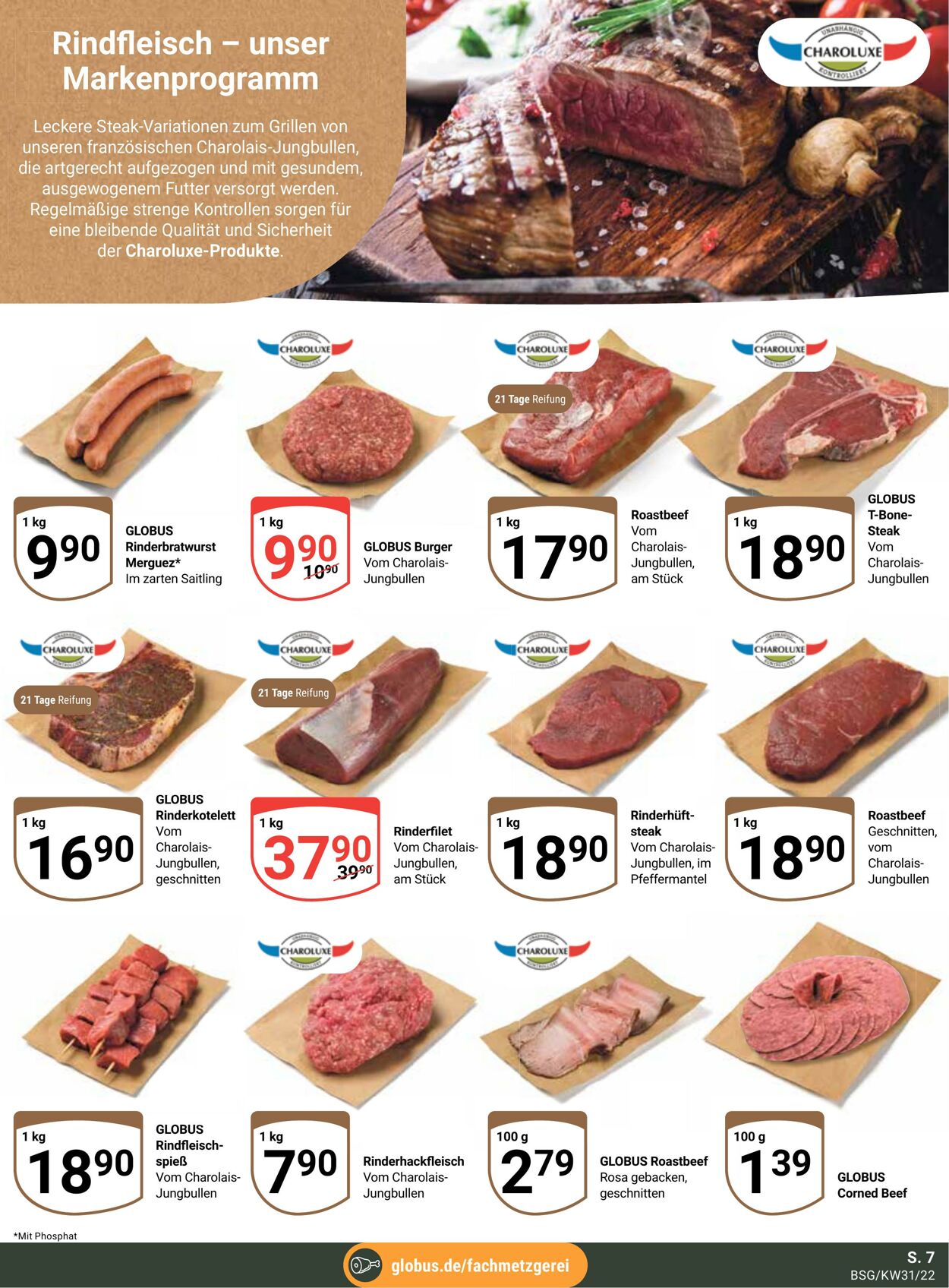 Prospekt Globus 01.08.2022 - 06.08.2022