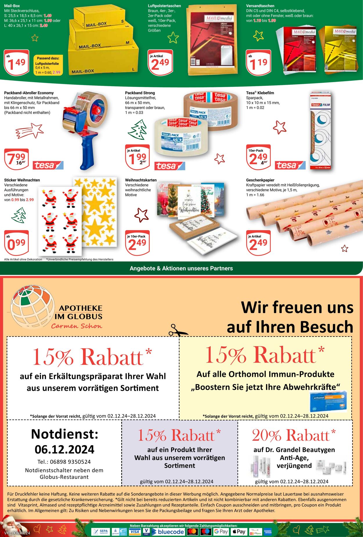 Prospekt Globus 02.12.2024 - 07.12.2024