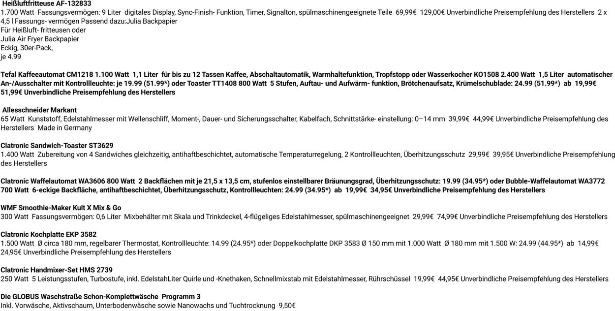 Prospekt Globus 28.07.2025 - 02.08.2025