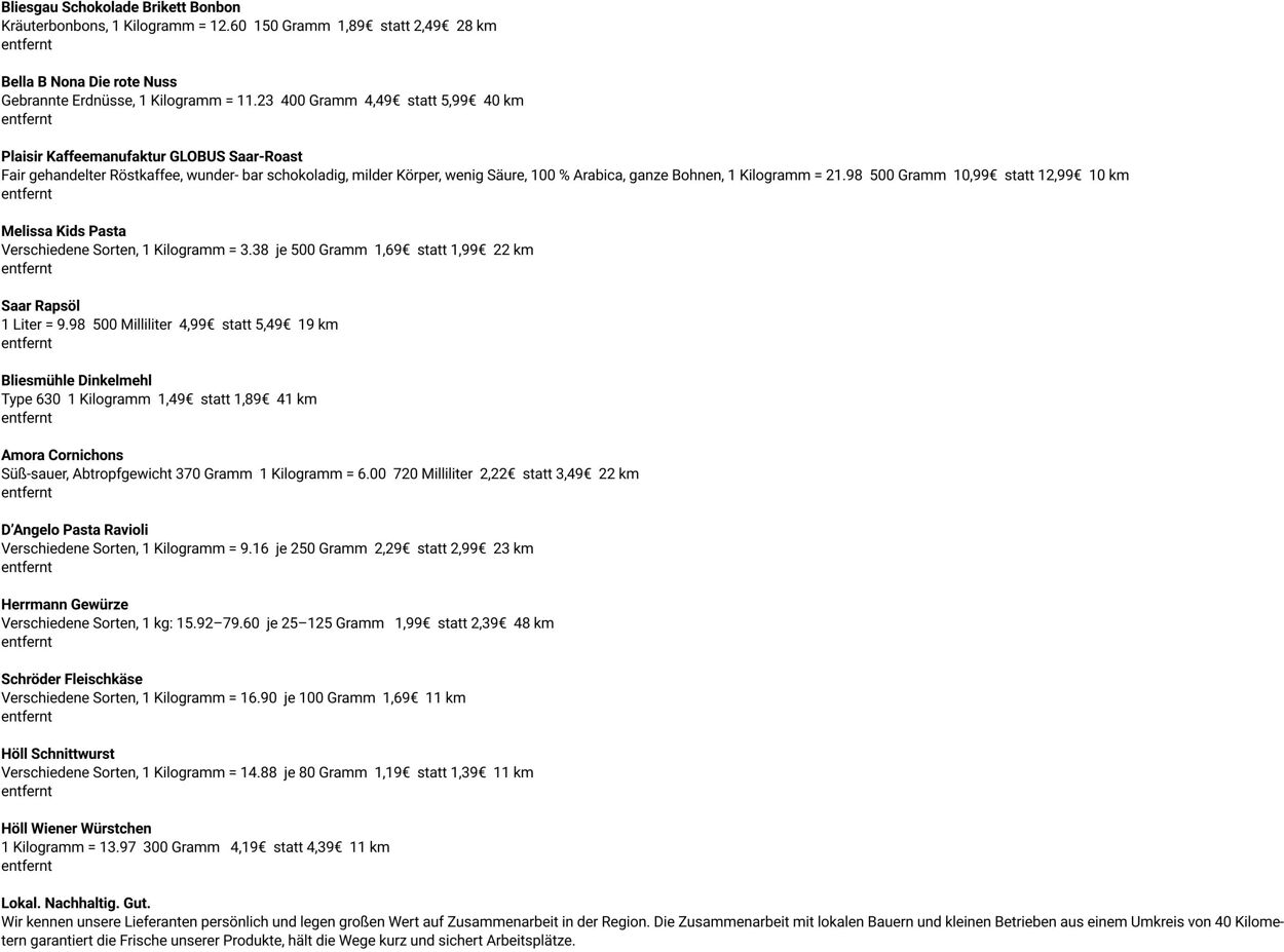 Prospekt Globus 22.09.2025 - 27.09.2025