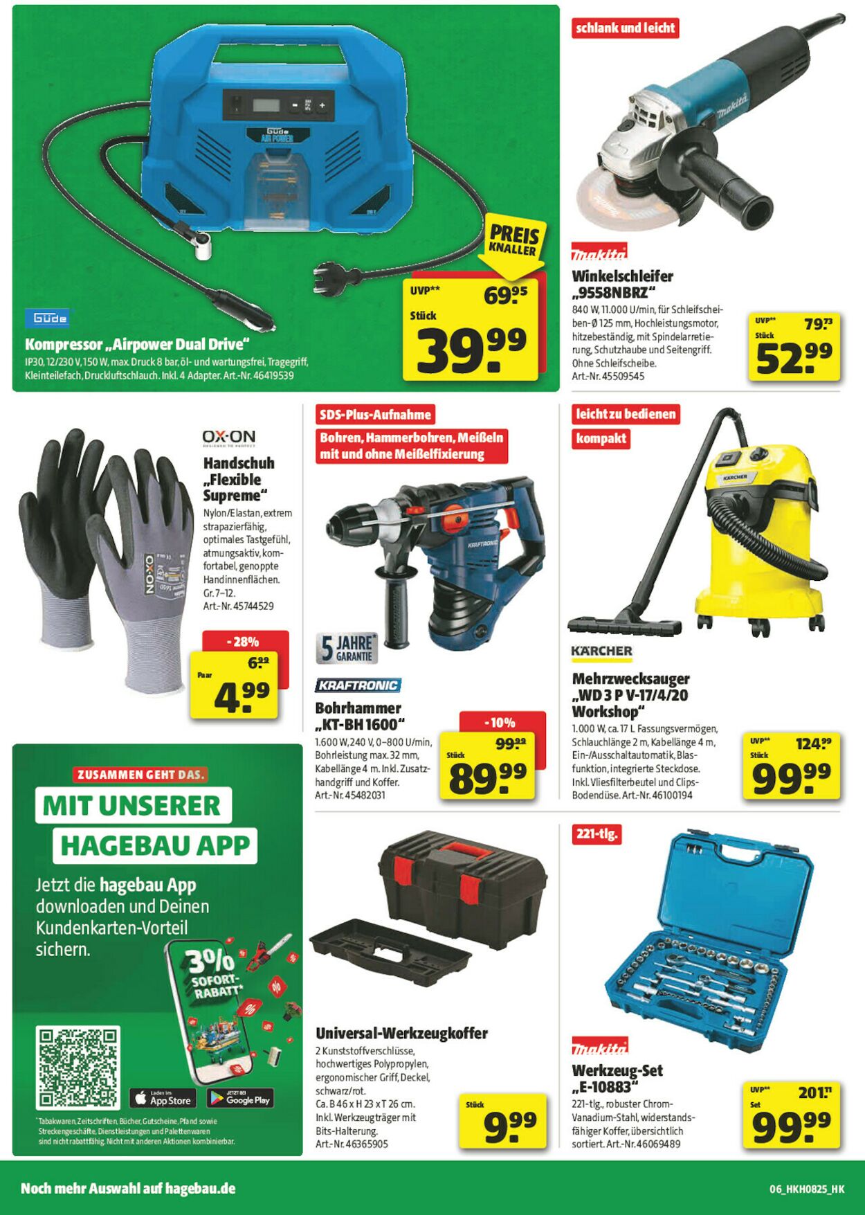 Prospekt Hagebaumarkt 14.06.2025 - 21.06.2025