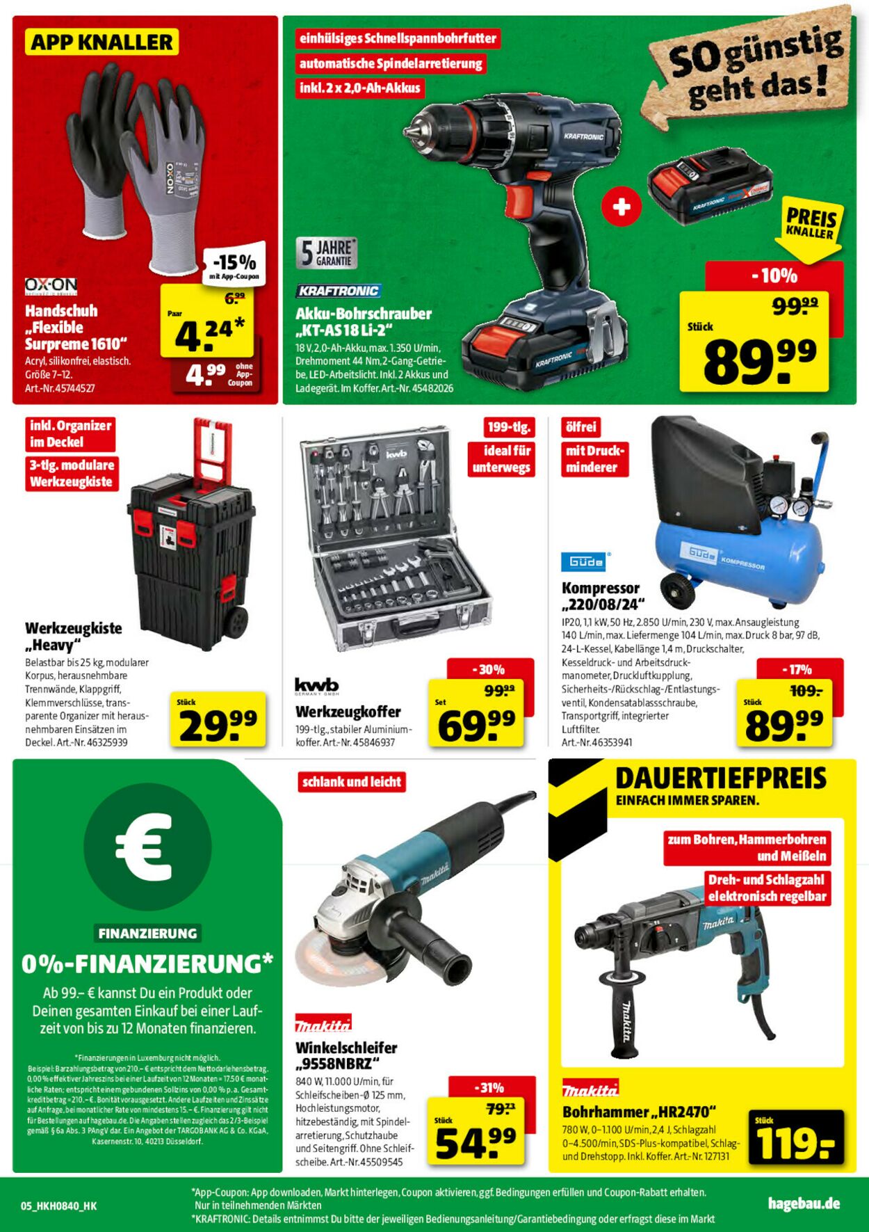 Prospekt Hagebaumarkt 27.09.2025 - 04.10.2025