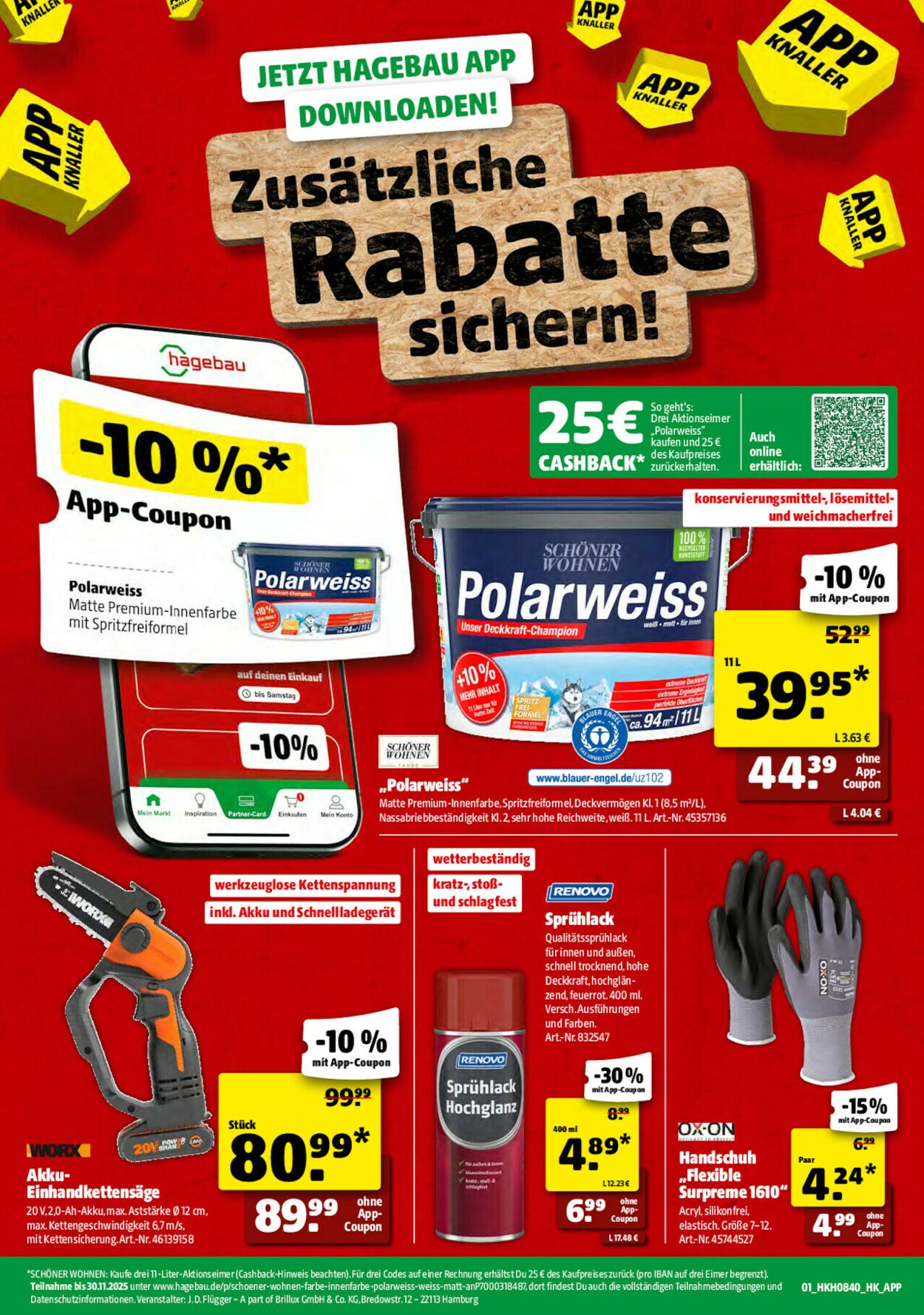 Prospekt Hagebaumarkt 27.09.2025 - 04.10.2025