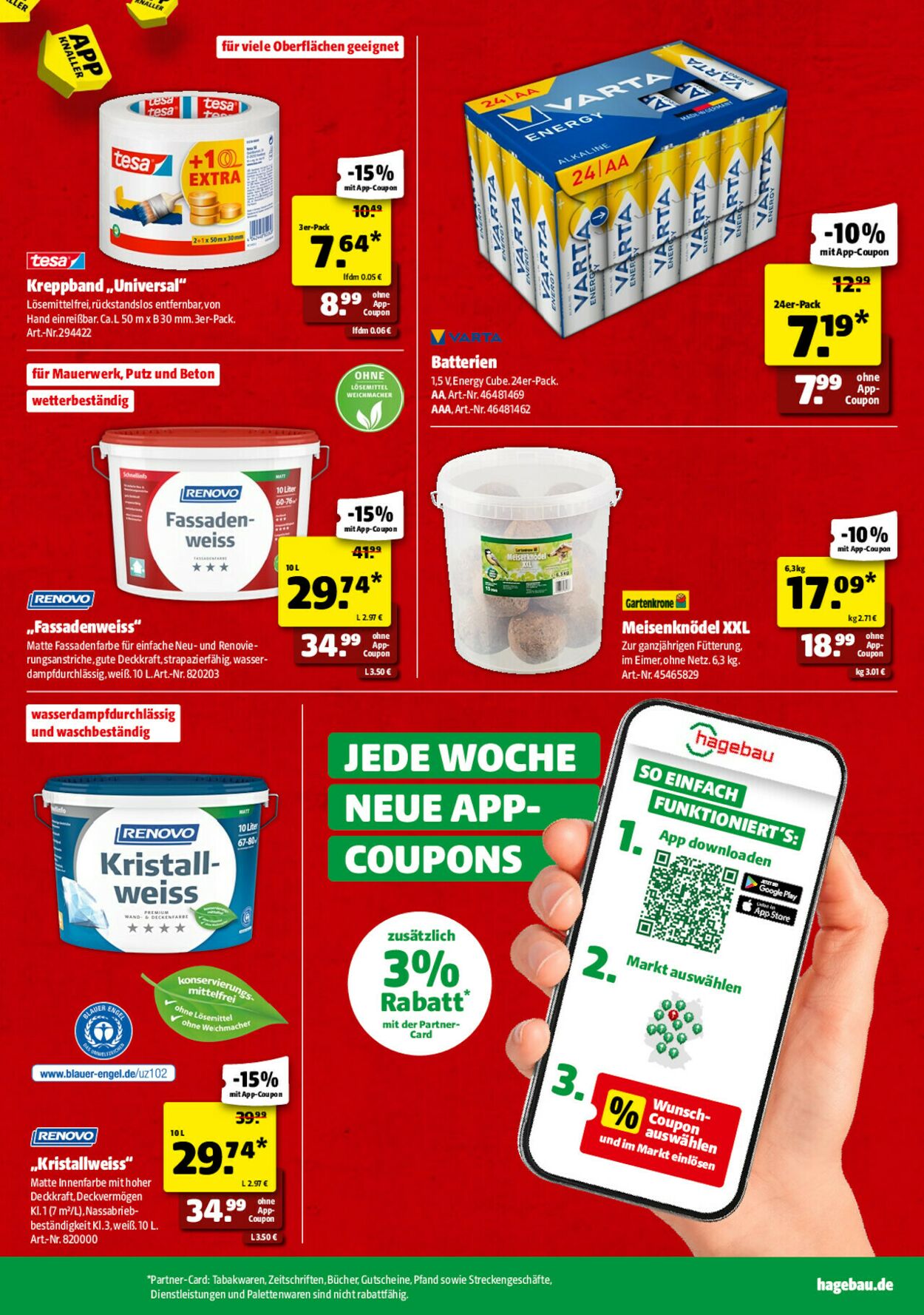Prospekt Hagebaumarkt 30.08.2025 - 06.09.2025