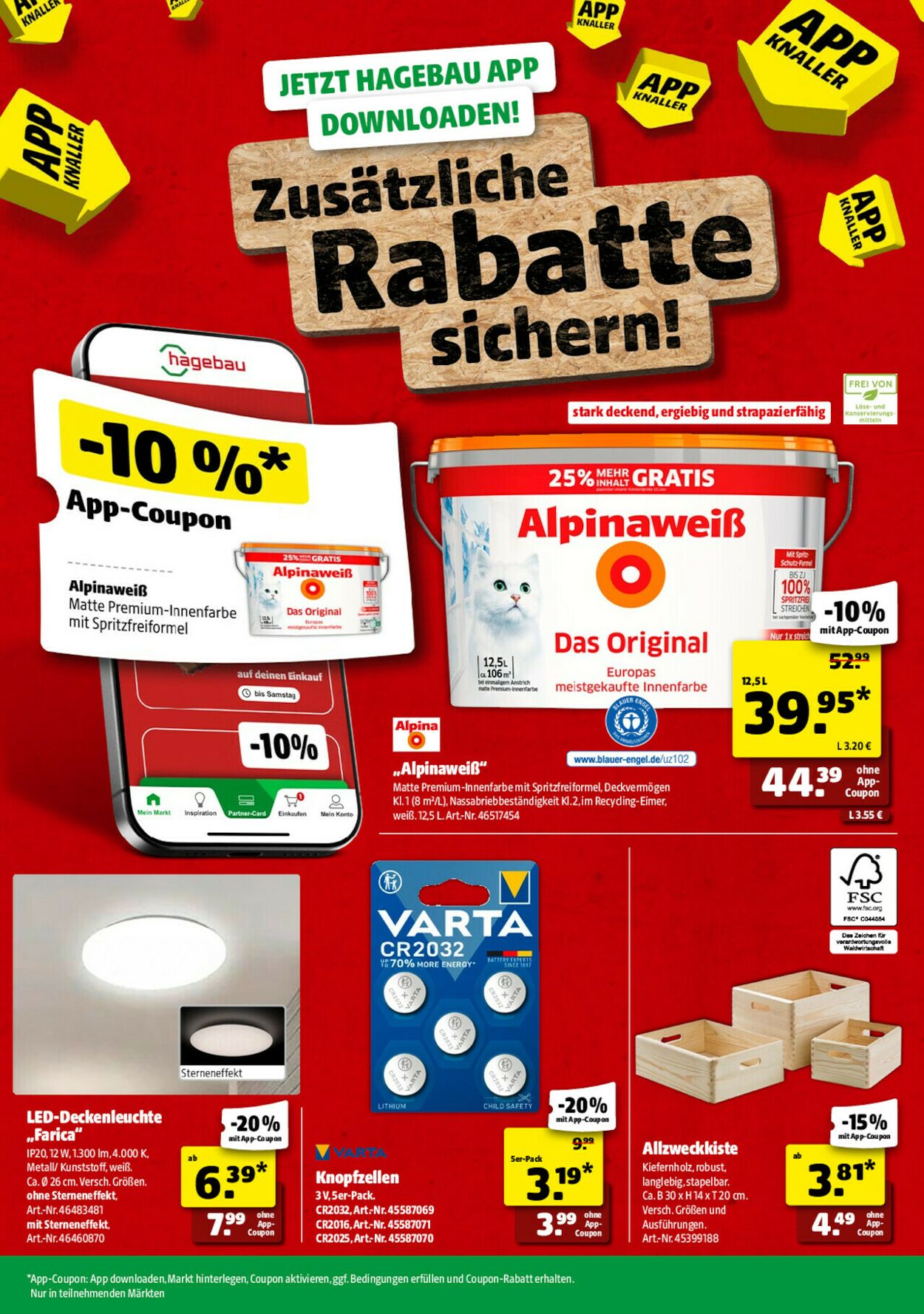 Prospekt Hagebaumarkt 30.08.2025 - 06.09.2025