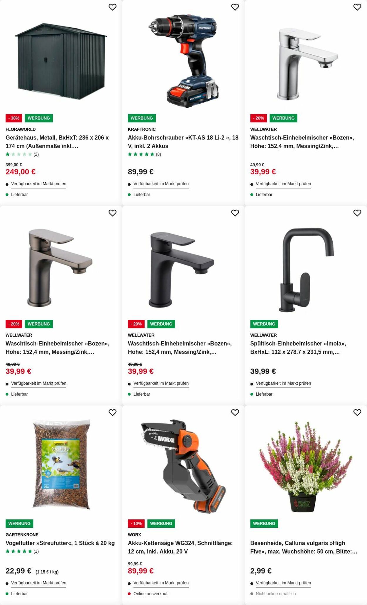 Prospekt Hagebaumarkt 22.09.2025 - 01.10.2025