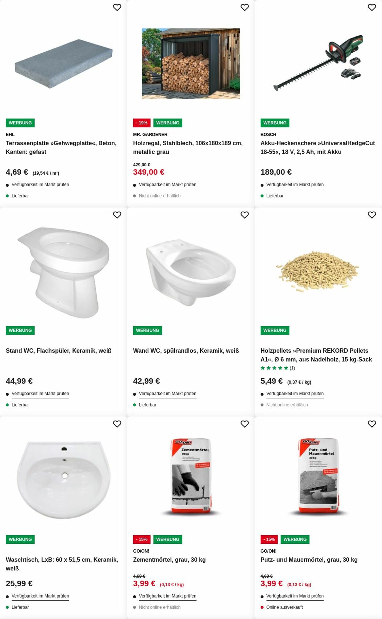 Prospekt Hagebaumarkt 22.09.2025 - 01.10.2025