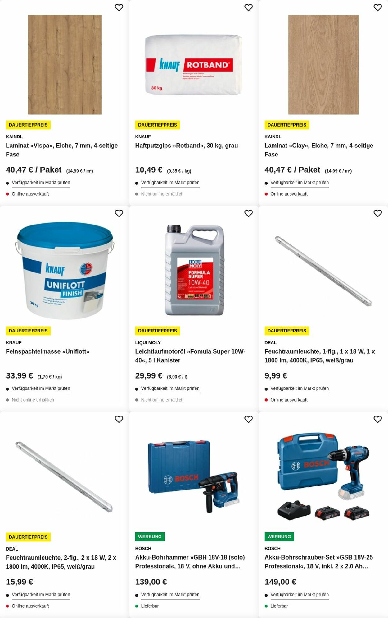 Prospekt Hagebaumarkt 29.09.2025 - 08.10.2025