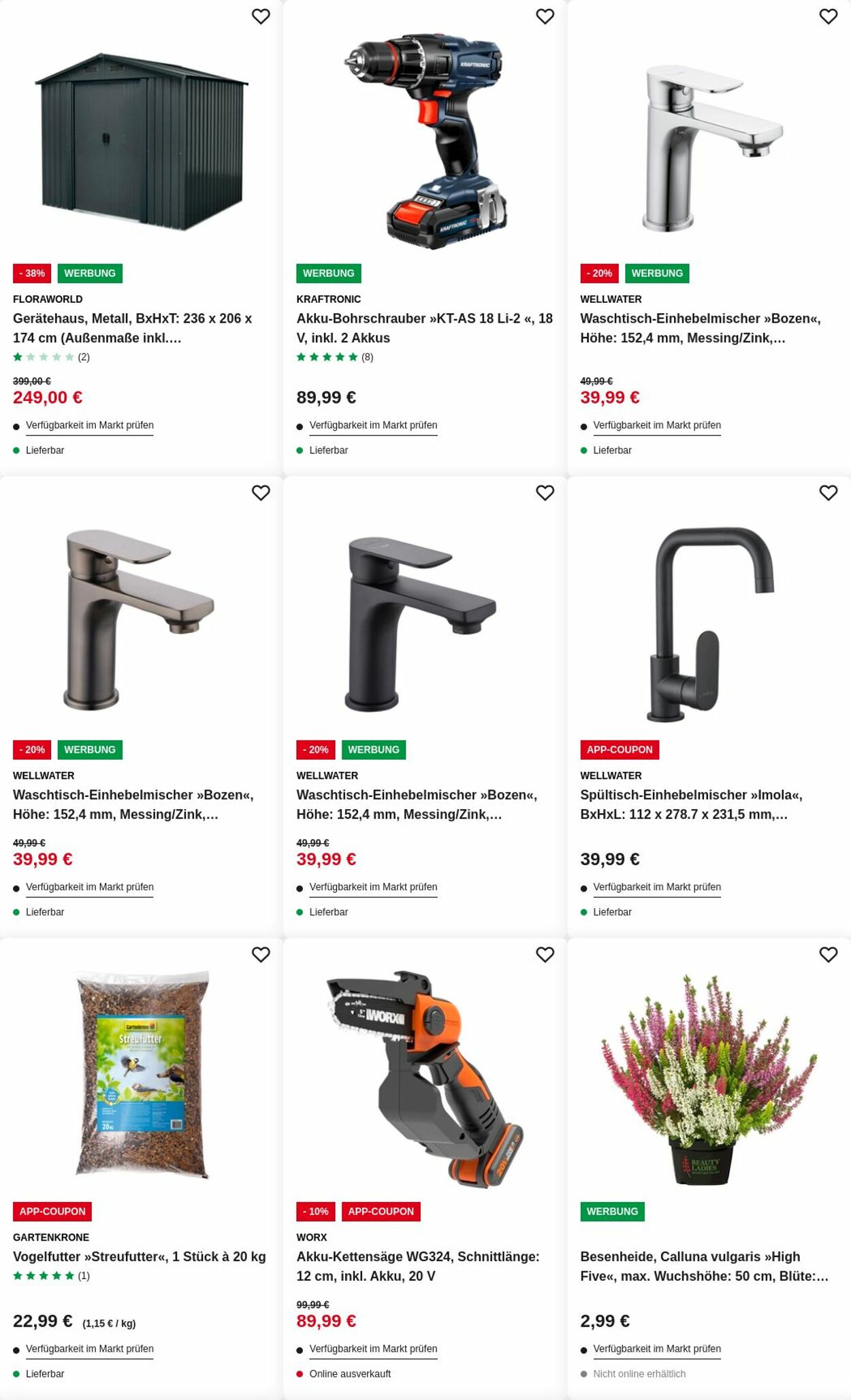 Prospekt Hagebaumarkt 29.09.2025 - 08.10.2025