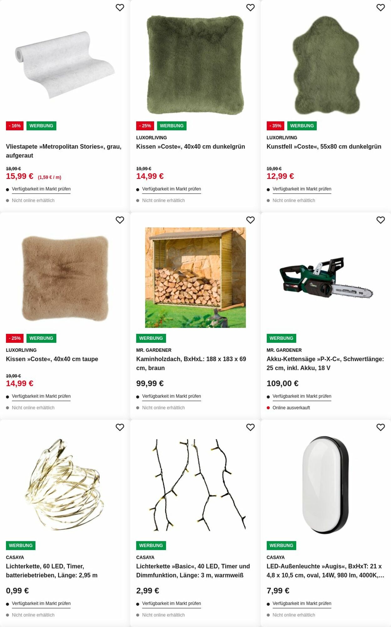 Prospekt Hagebaumarkt 29.09.2025 - 08.10.2025
