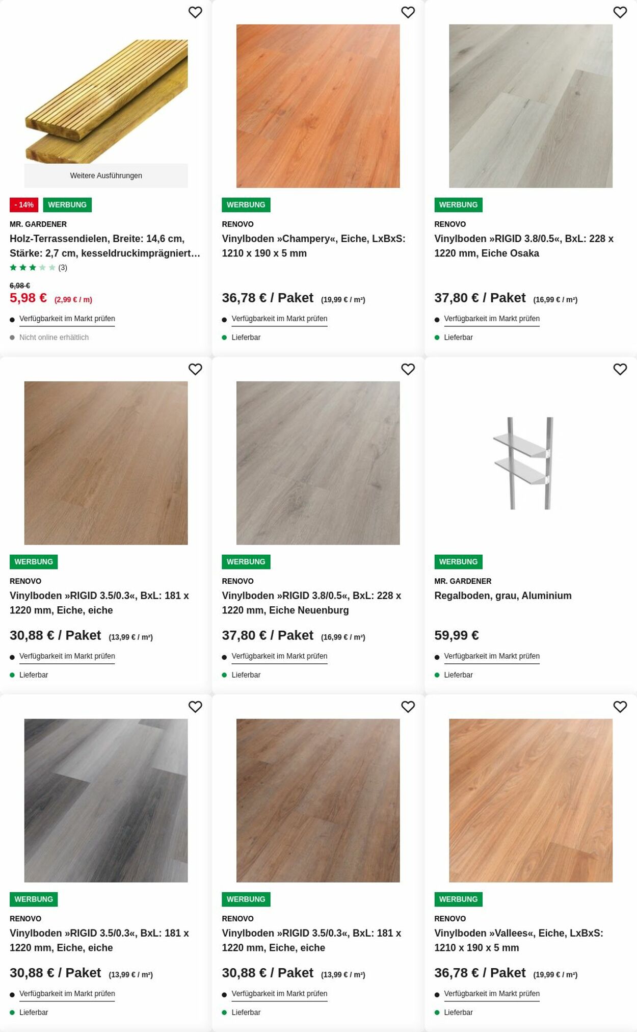 Prospekt Hagebaumarkt 29.09.2025 - 08.10.2025