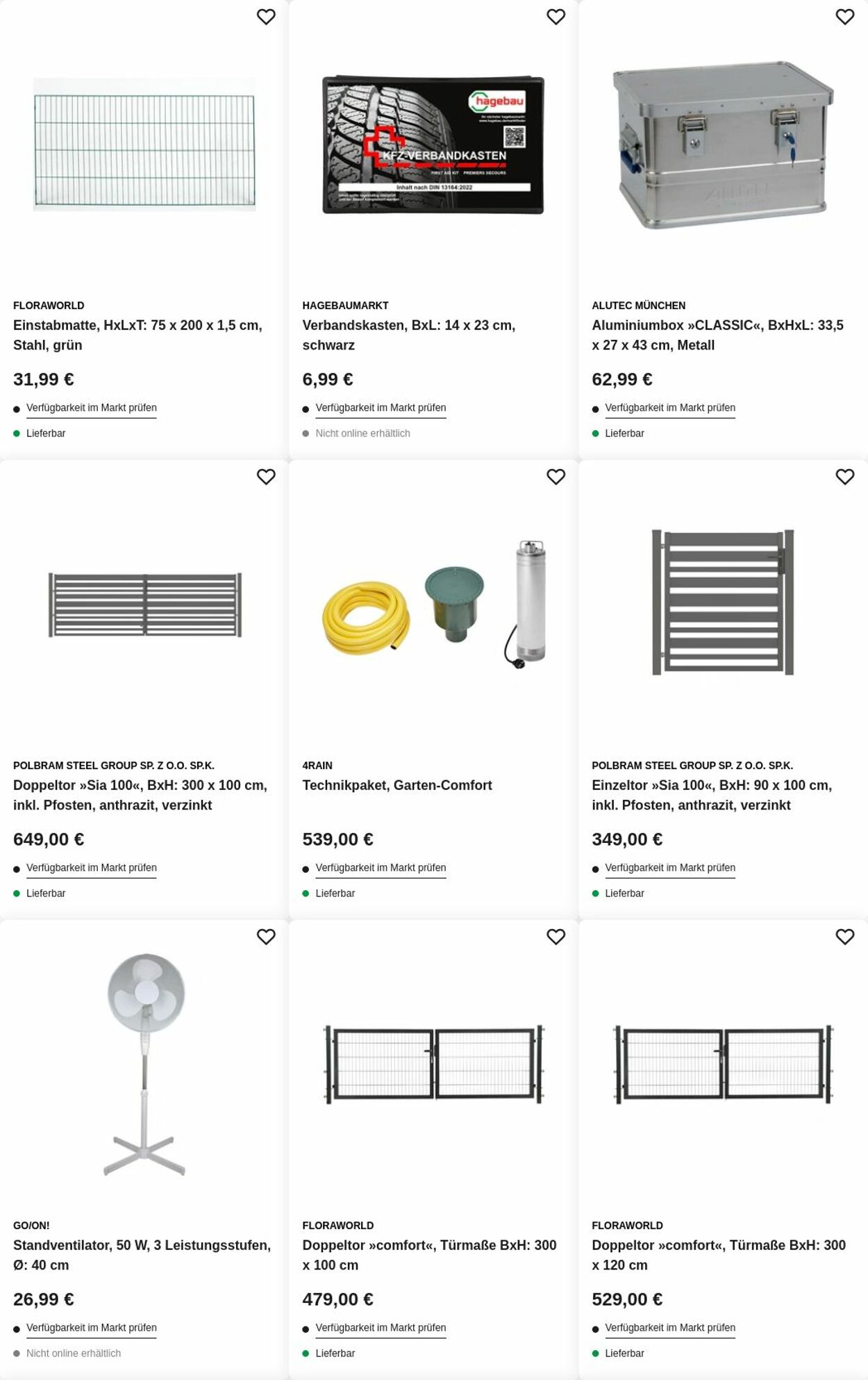 Prospekt Hagebaumarkt 30.06.2025 - 09.07.2025