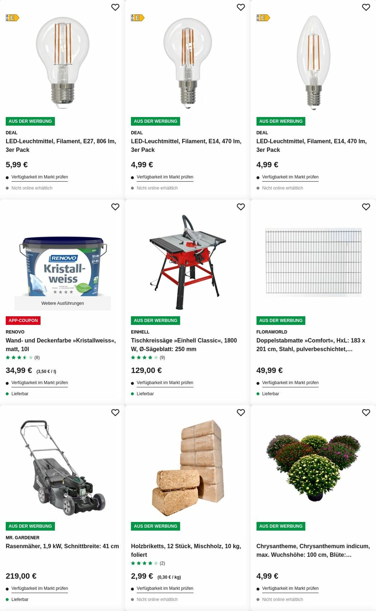 Prospekt Hagebaumarkt 01.09.2025 - 10.09.2025