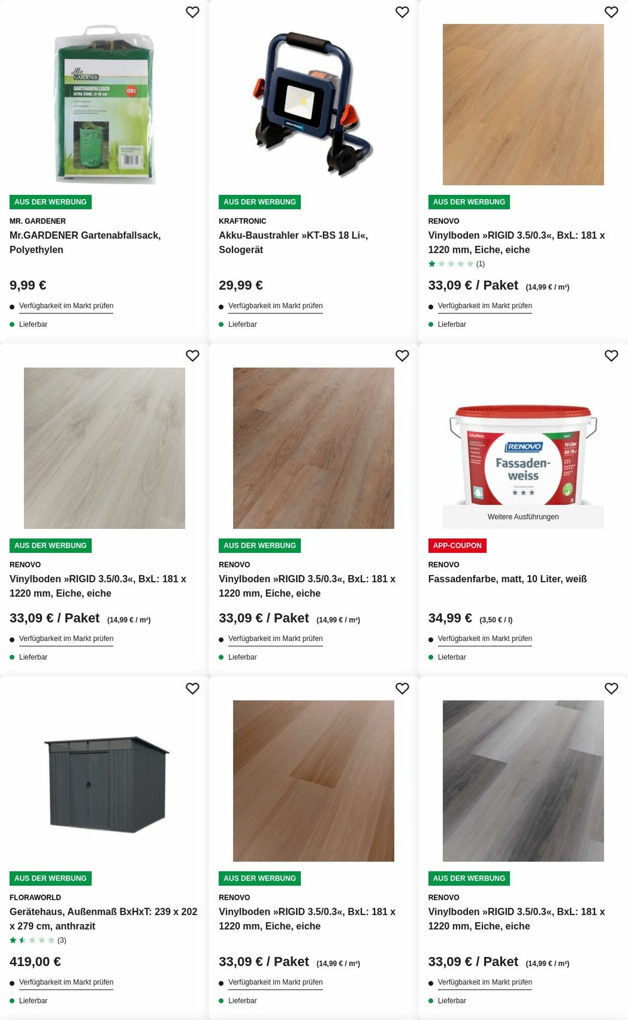 Prospekt Hagebaumarkt 01.09.2025 - 10.09.2025