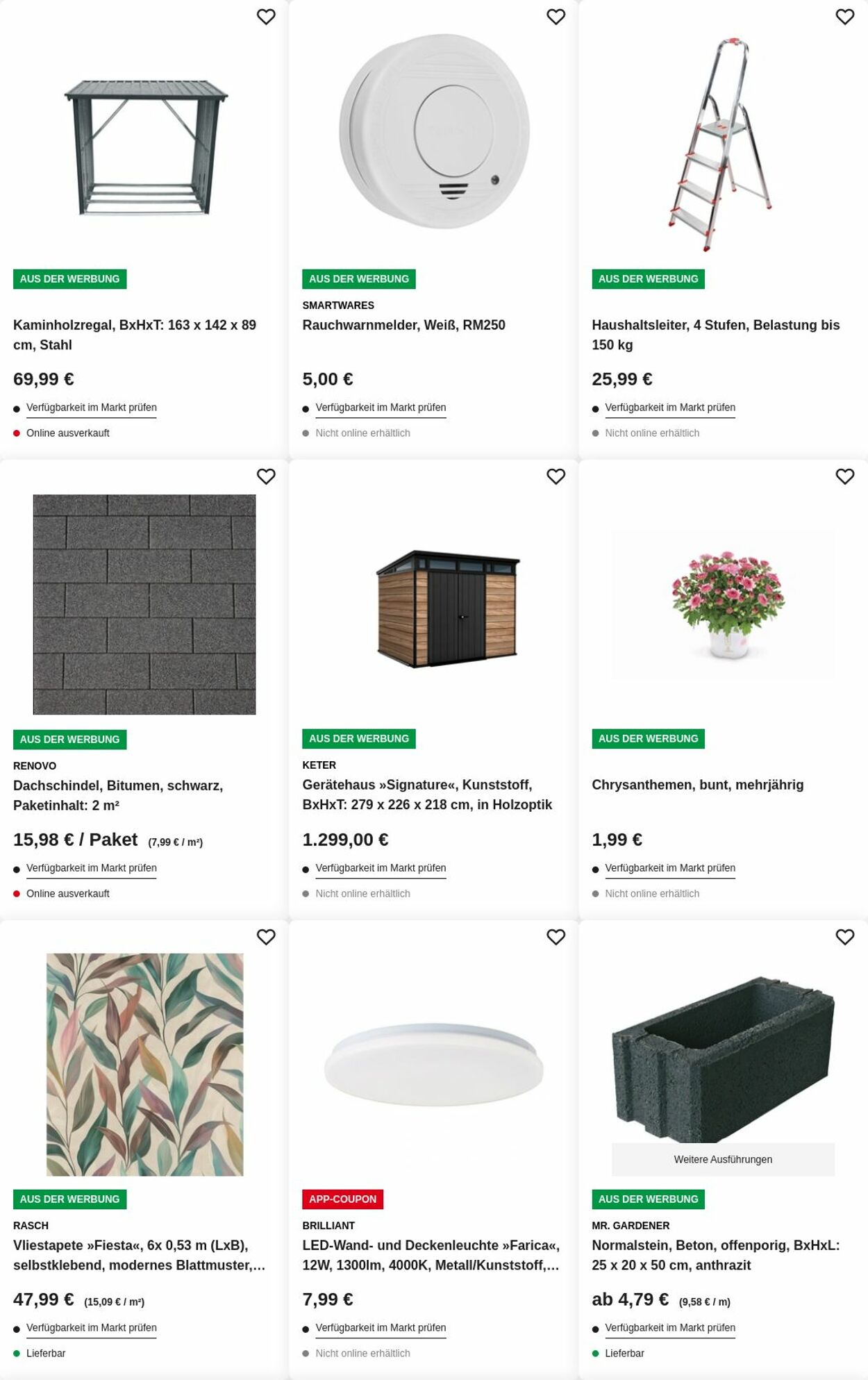 Prospekt Hagebaumarkt 01.09.2025 - 10.09.2025