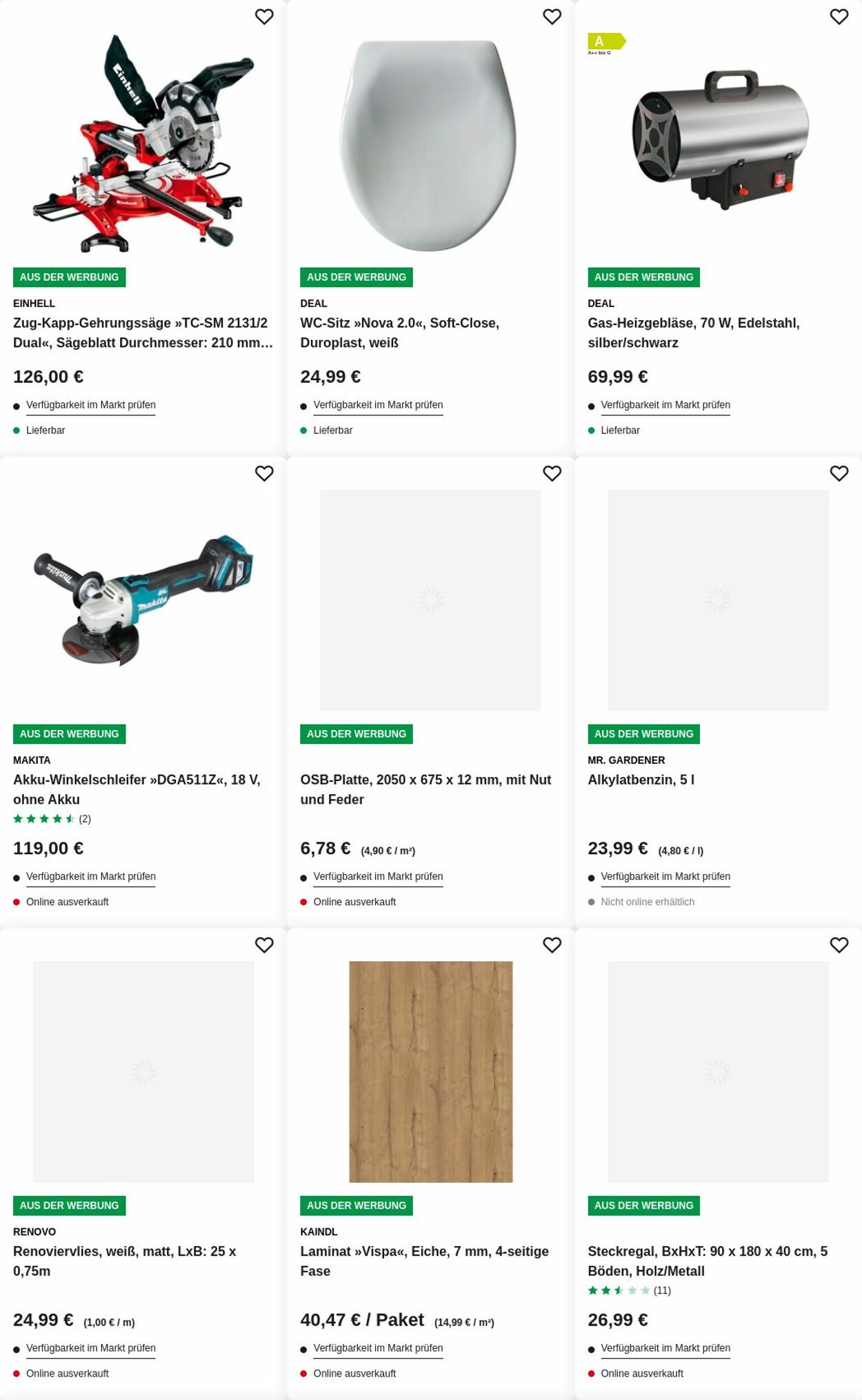 Prospekt Hagebaumarkt 01.09.2025 - 10.09.2025