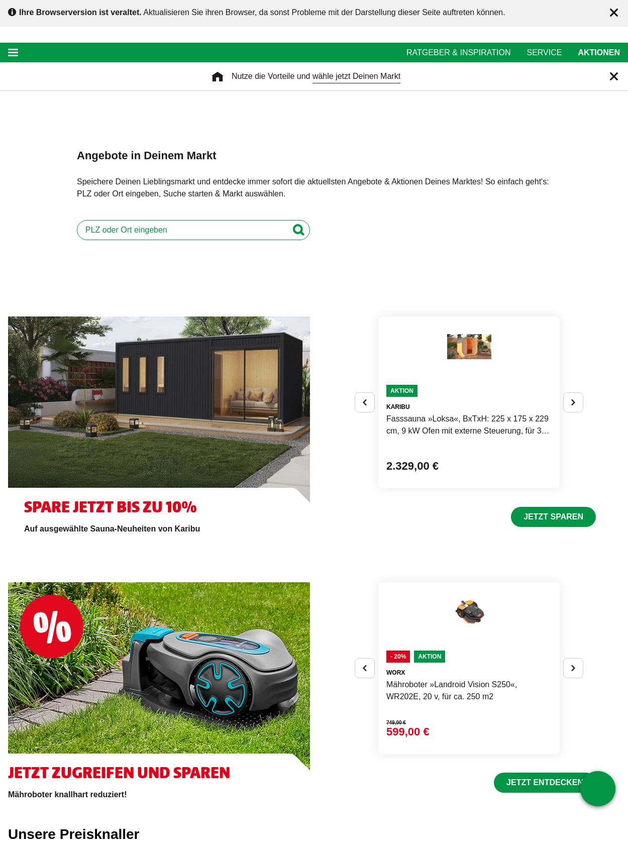 Prospekt Hagebaumarkt 01.09.2025 - 10.09.2025