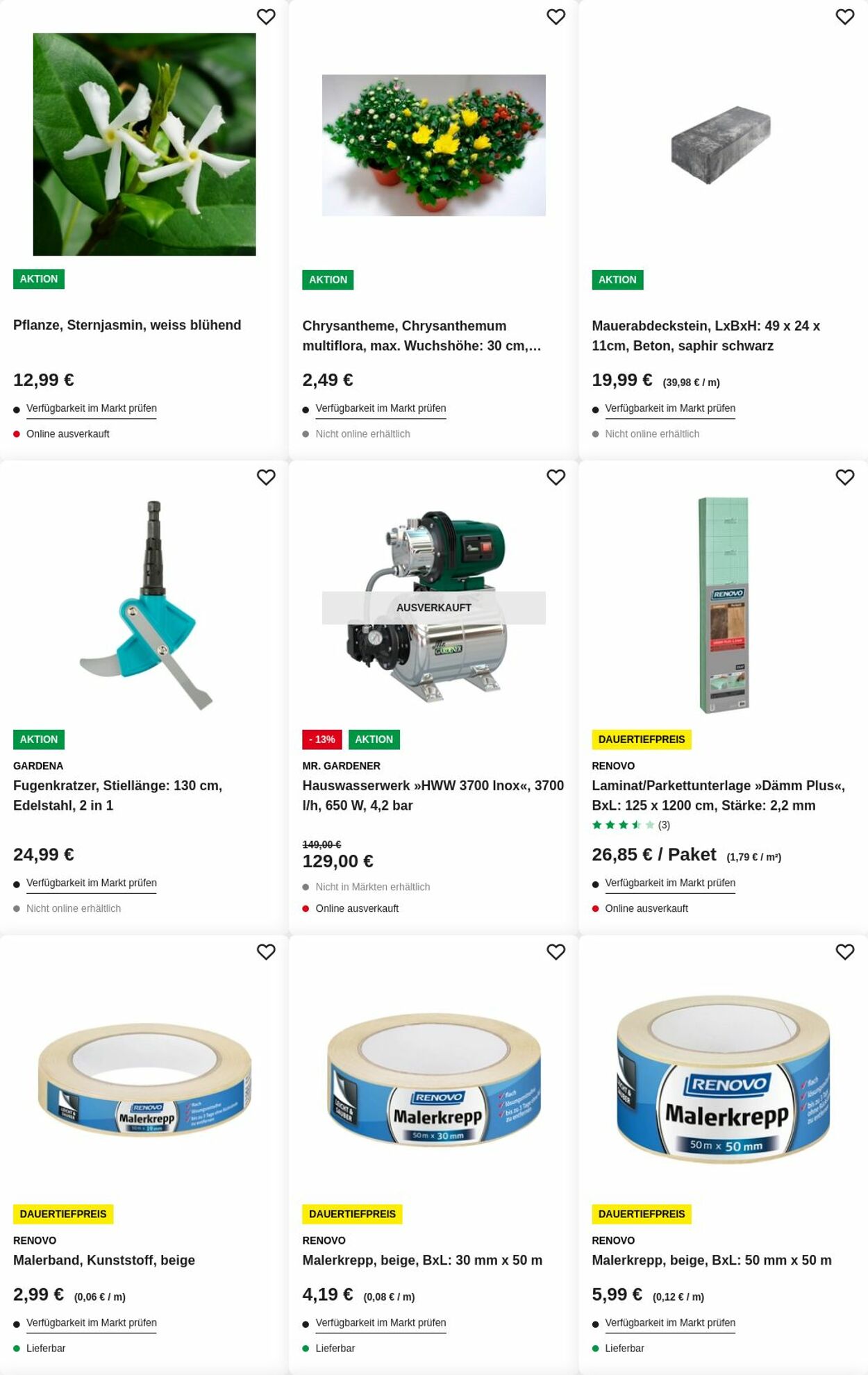 Prospekt Hagebaumarkt 07.07.2025 - 16.07.2025