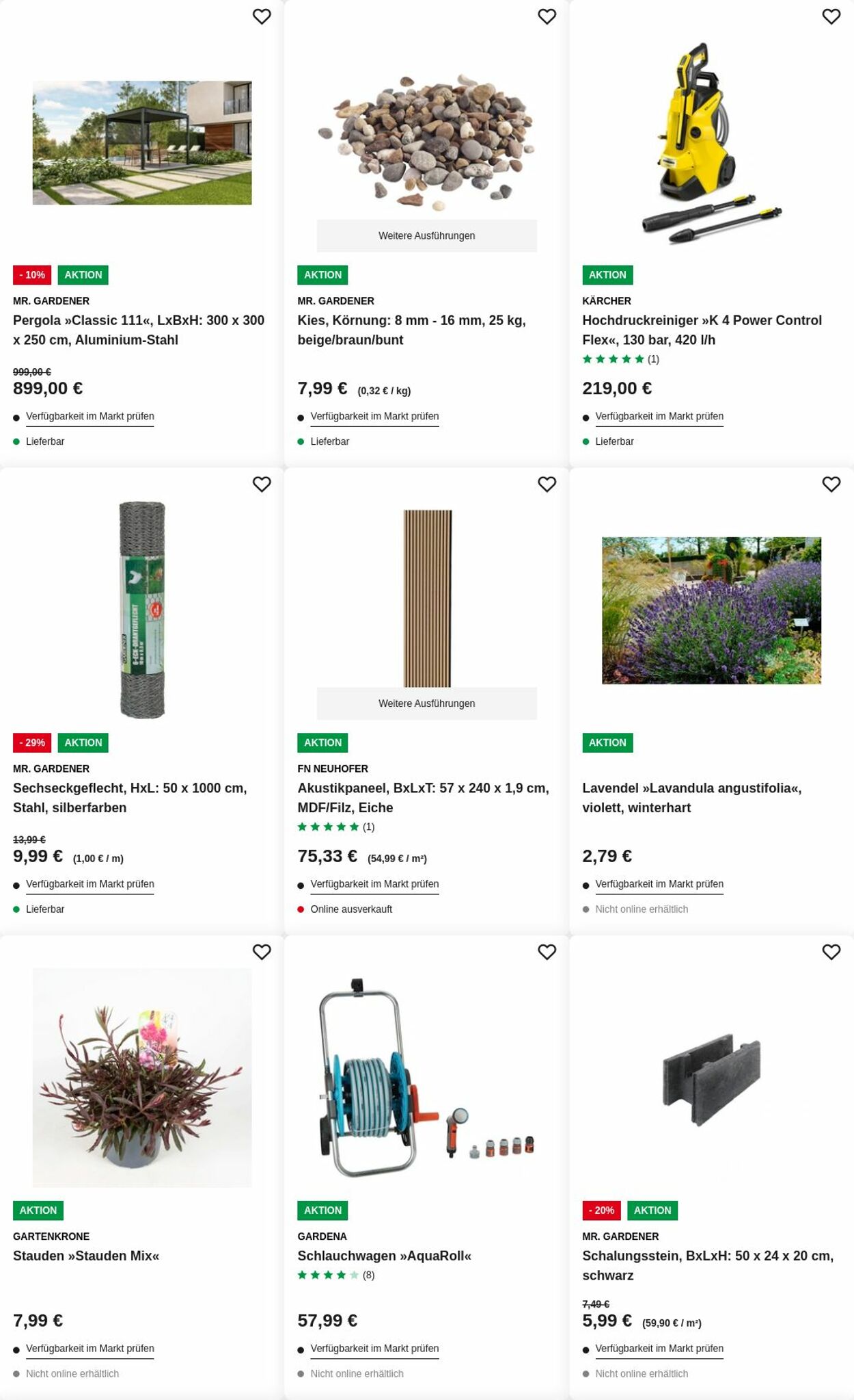 Prospekt Hagebaumarkt 07.07.2025 - 16.07.2025