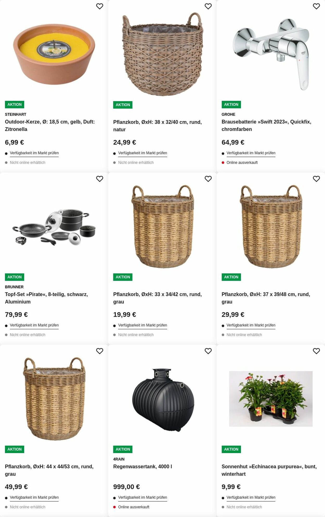 Prospekt Hagebaumarkt 07.07.2025 - 16.07.2025