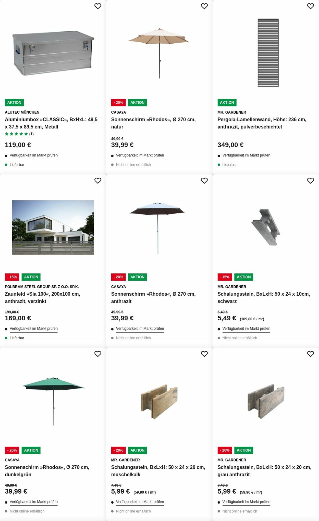 Prospekt Hagebaumarkt 07.07.2025 - 16.07.2025