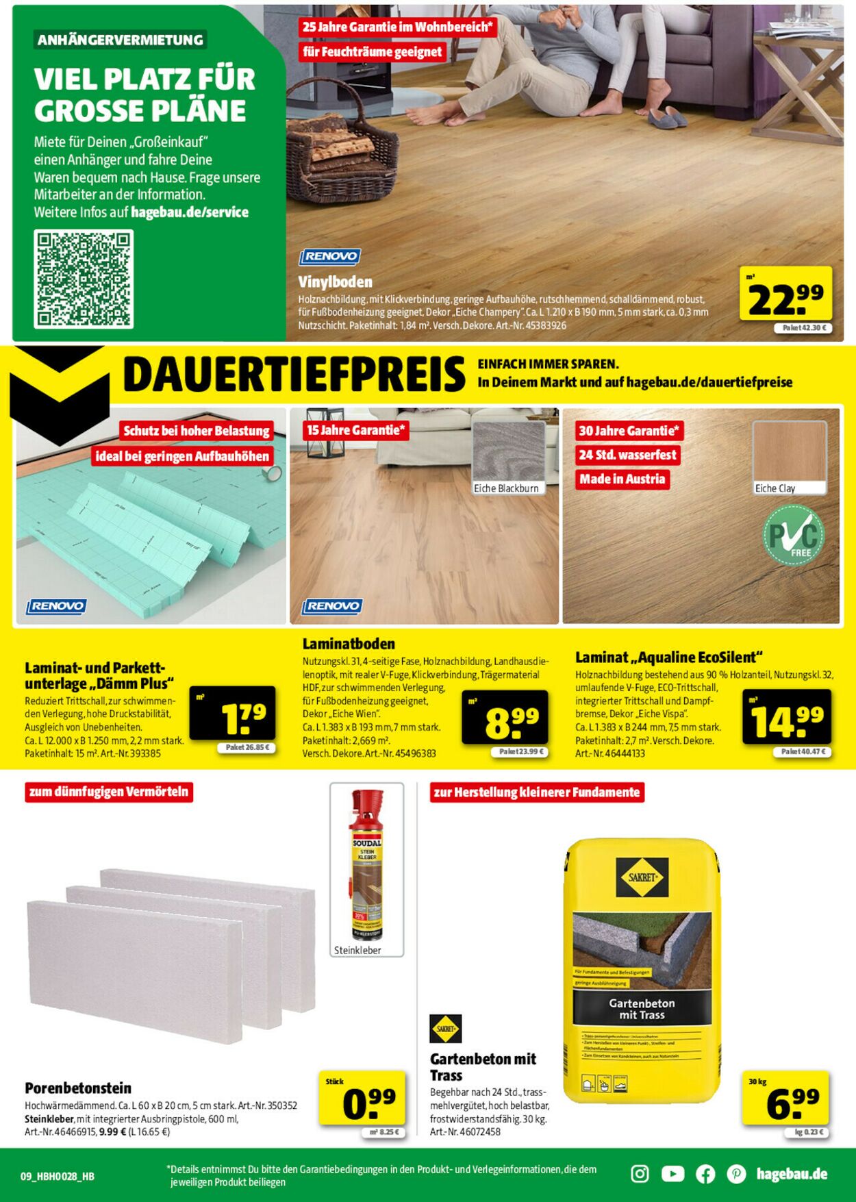 Prospekt Hagebaumarkt 05.07.2025 - 12.07.2025