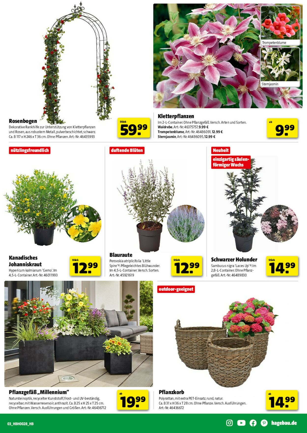 Prospekt Hagebaumarkt 05.07.2025 - 12.07.2025