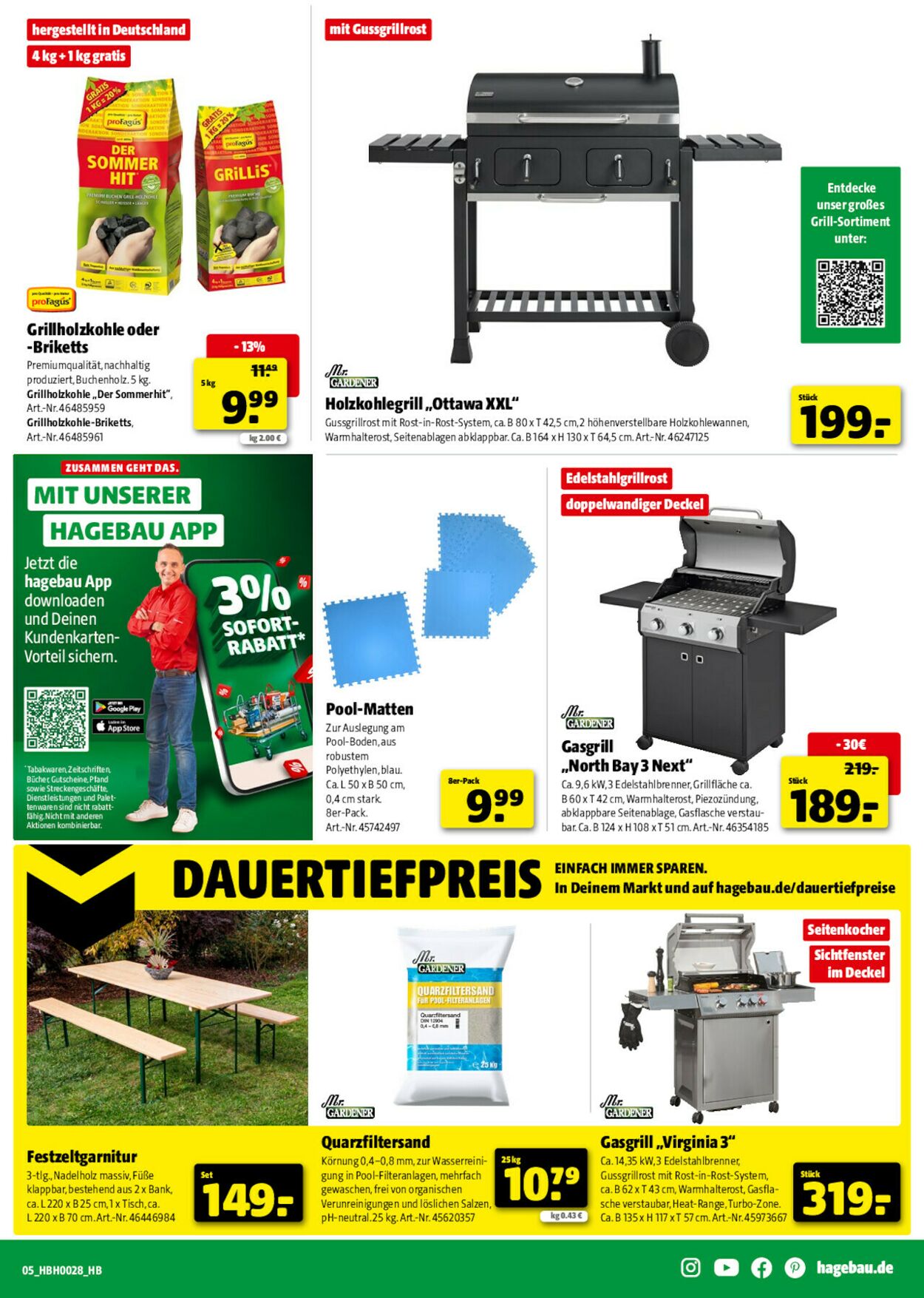 Prospekt Hagebaumarkt 05.07.2025 - 12.07.2025