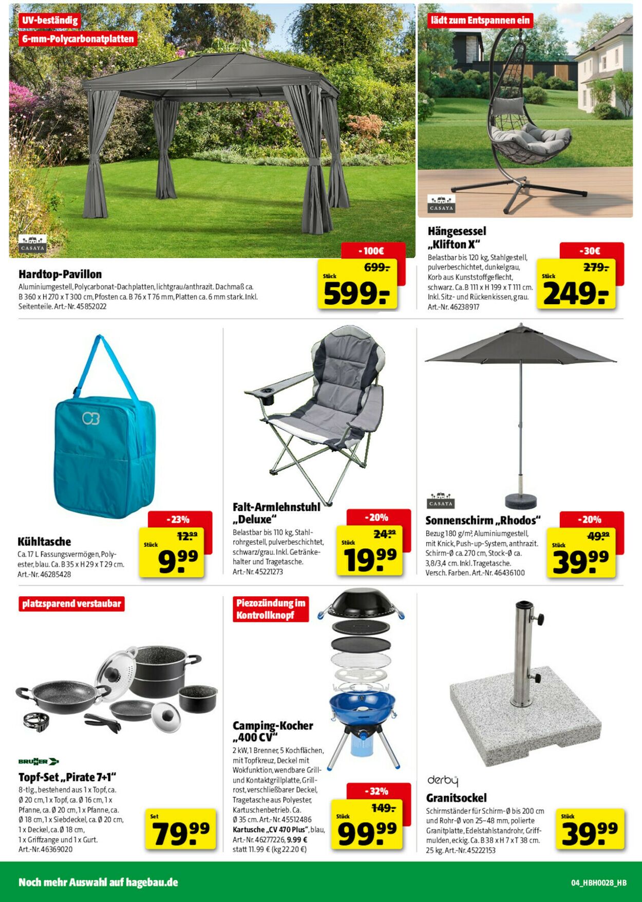 Prospekt Hagebaumarkt 05.07.2025 - 12.07.2025