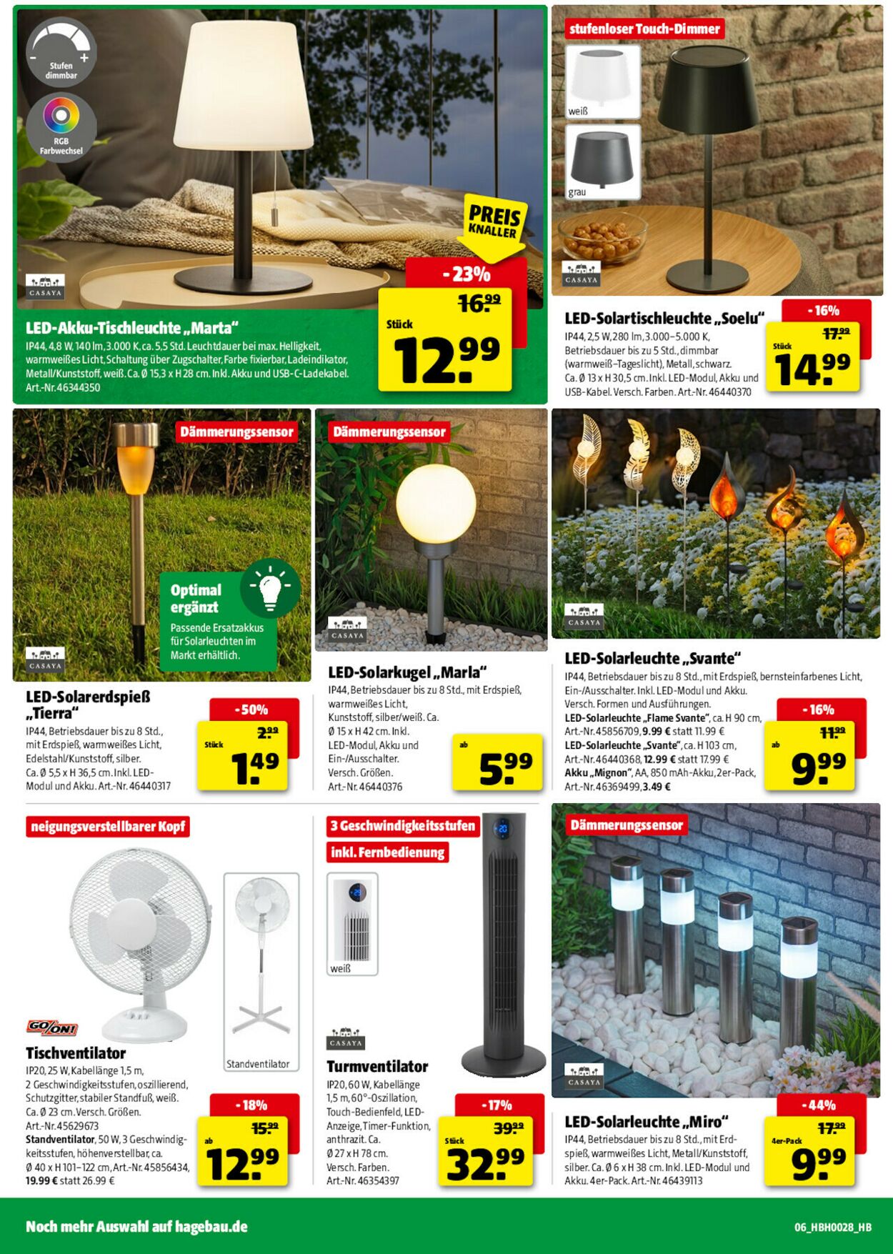 Prospekt Hagebaumarkt 05.07.2025 - 12.07.2025