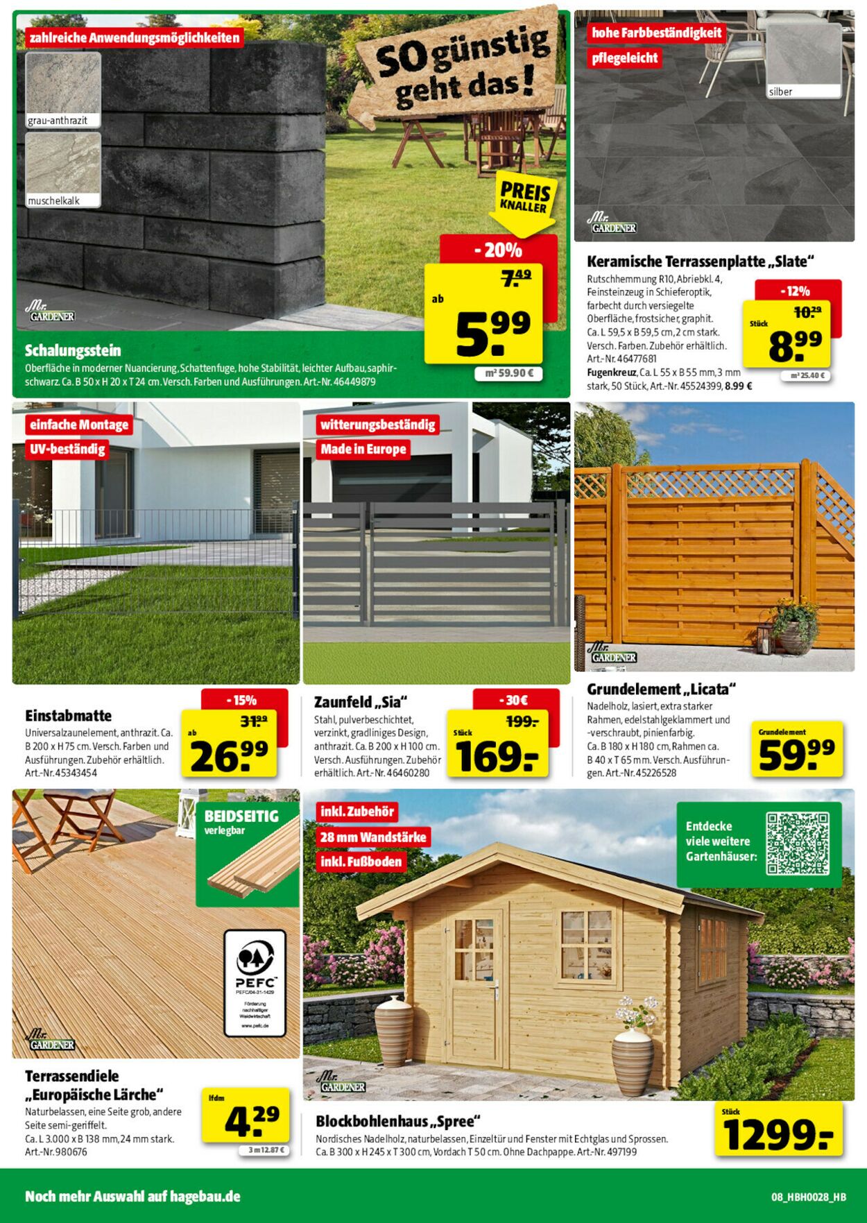 Prospekt Hagebaumarkt 05.07.2025 - 12.07.2025