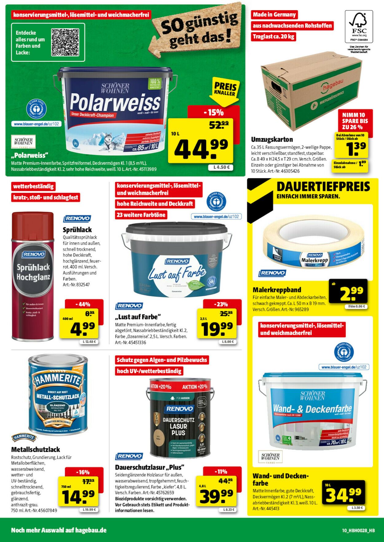 Prospekt Hagebaumarkt 05.07.2025 - 12.07.2025