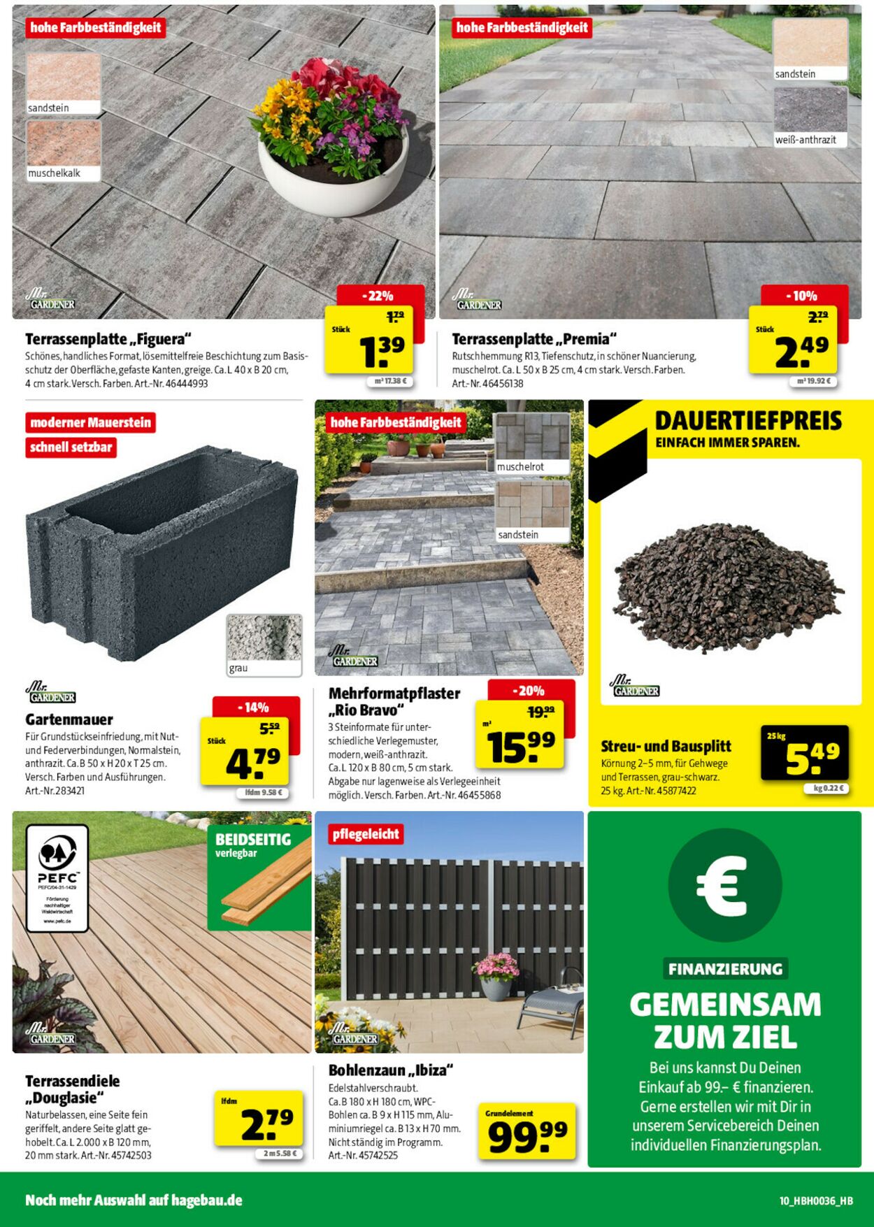 Prospekt Hagebaumarkt 30.08.2025 - 06.09.2025