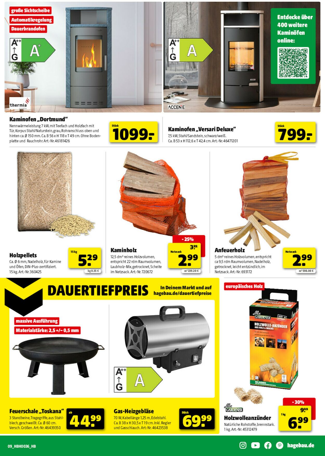 Prospekt Hagebaumarkt 30.08.2025 - 06.09.2025
